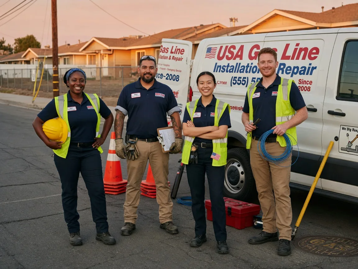 Gas Line Installation company in Linden, IN
